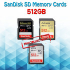 SanDisk SD Card 512GB Extreme Pro Ultra Fast Memory Cards Camera Drone 4k Video