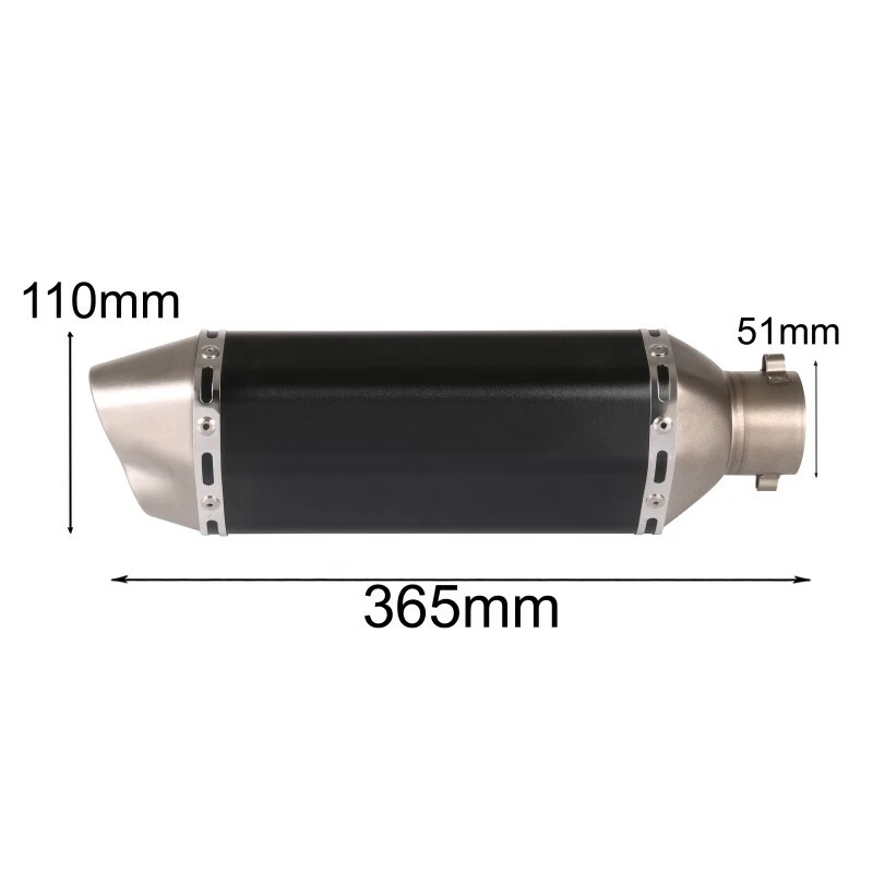 Pot Echappement RC2 pour Kawasaki ER-6f / ER-6n Silencieux - Photo 4/4