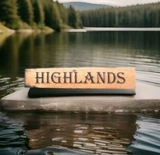 HIGHLANDS BAR Barschild Fassdaube