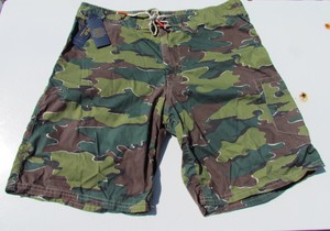 polo camo swim trunks