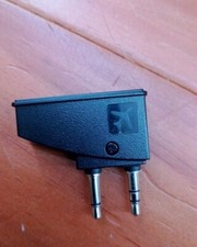 Airplane Adapter for Headphone, 3.5mm Airline Flight Converter for Bose Quiet