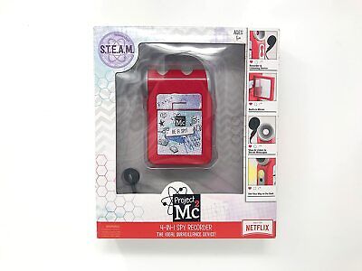 NEW Project Mc2 4-in-1 Spy Recorder Netflix S.T.E.A.M. SEALED