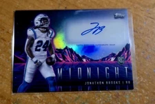 Jonathan Brooks 2024 Topps Midnight Rookie Horizon Auto -Panthers