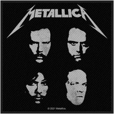METALLICA - BLACK ALBUM - WOVEN PATCH - BRAND NEW - MUSIC SP3188