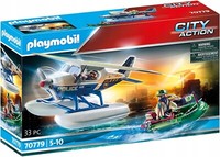 Playmobil City Action Polizeihydroflugzeug Und Bandit 70779 Mit Schlauchboot