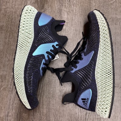 Adidas Alphaedge F4D Black Space Race Lifestyle FV6106 Men's 10 | eBay