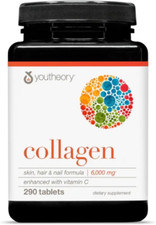 Advanced Collagen - 6,000 Mg Collagen with Vitamin C - for Hair, Skin  Nails -