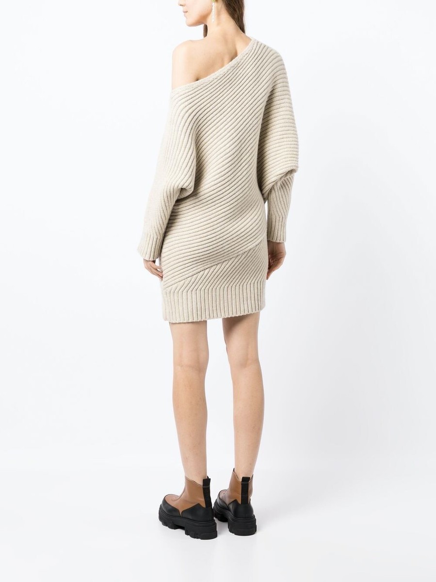 Cult Gaia NWT Sweater Dress Kitty Knit Dress XS (Extra Small) Khaki Ribbed Beige | eBay Cult Gaia NWT Sweater Dress Kitty Knit Dress XS (Extra Small) Khaki Ribbed Beige | eBay