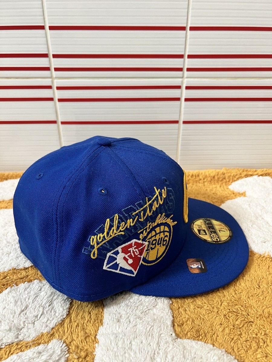 Golden State Warriors Hat New Era 59Fifty Fitted 75th Anniversary