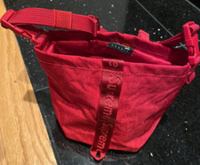 SUPREME NECK POUCH DARK RED OS FW20 IN HAND AUTHENTIC, FAST SHIP