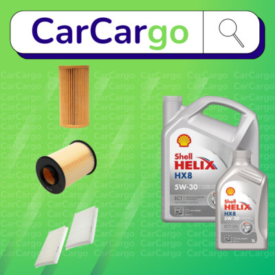 SERVICE KIT FOR Volvo S40 D4 Diesel 2010-2012 OIL AIR CABIN SHELL OIL 5W-30