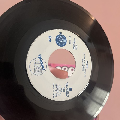 1970 Crow Evil Woman Mujer Perversa Spain PS Exit Records 2576 Black Sabbath - Picture 14 of 18