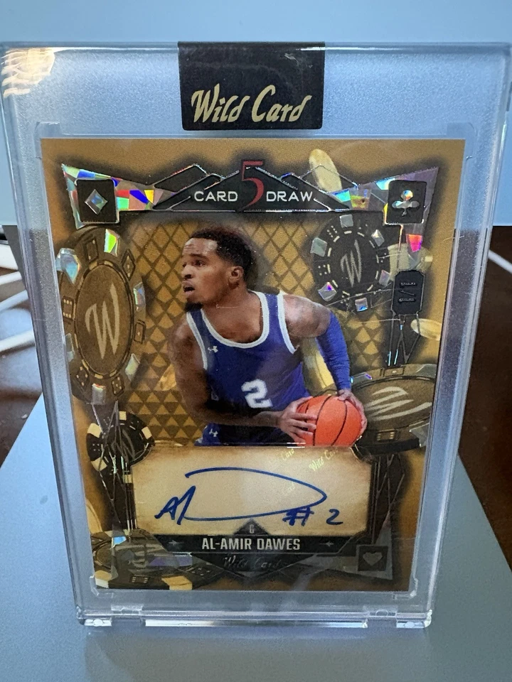 2024 Wild Card 5 Card Draw Al-Amir Dawes Bronze 1/1 Auto Seton Hall - Image 2 of 4