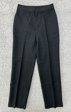 VTG USA Bend Over Levi Strauss Women's Dress Pants Polyester Slacks Black Sz 8