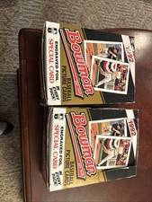 1982 Bowman Baseball 2 Empty Boxes