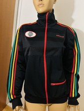 Adidas Jamaica Rasta World Wide Track Top Black Jacket 2007 Mens sz Medium