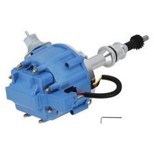 Hei Distributor Blue Cap For Ford Small Block 221 260 289 302 V8 Sbf Engine