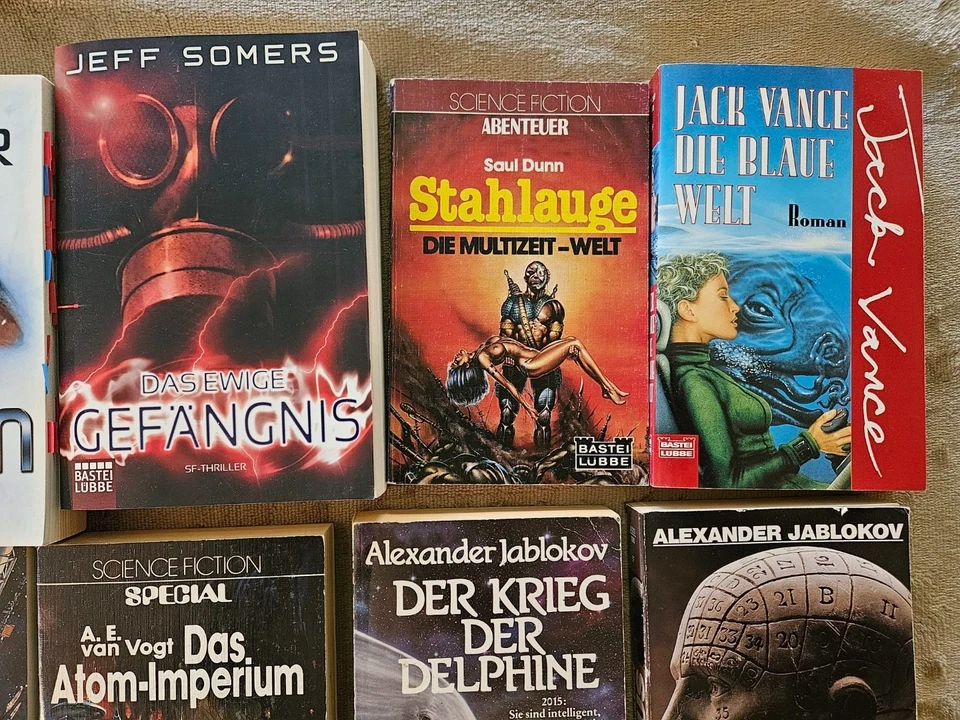 Konvolut: 23 x Science Fiction  (vergriffene Erstausgaben)  Clarke, Eschbach etc - Bild 3 von 4