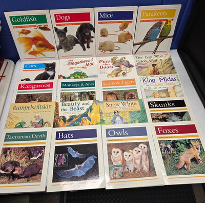 Lot of 20 - Rigby PM Collection Books - Upper Levels - Science, Fairy Tales