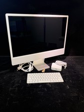Apple iMac 24" M1 Silver A2439 7-Core GPU 8GB 1TB SSD Box  Keyboard No Mouse
