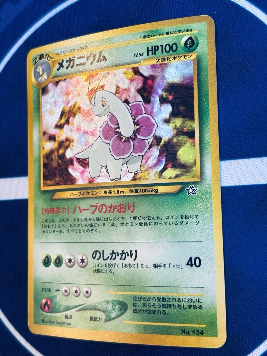 Pokemon Neo Premium File Typhlosion Meganium Feraligatr Japanese