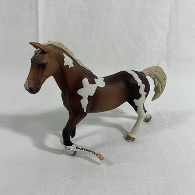 Schleich Trakehner Stallion Horse Pinto Mare Brown White Retired 13756 New