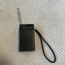 Sony ICF-P26 Portable Pocket FM/AM Radio Antenna Camping Hiking Tested  Working