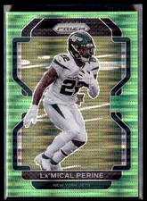 2021 Panini Prizm Football Green Pulsar Prizm LaMical Perine Jets 88