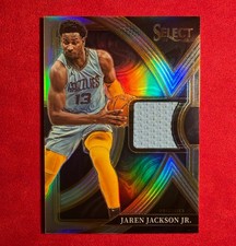 2022-23 Panini Select - Selective Swatches Jaren Jackson Jr. #SS-JJ (MEM) + Mag