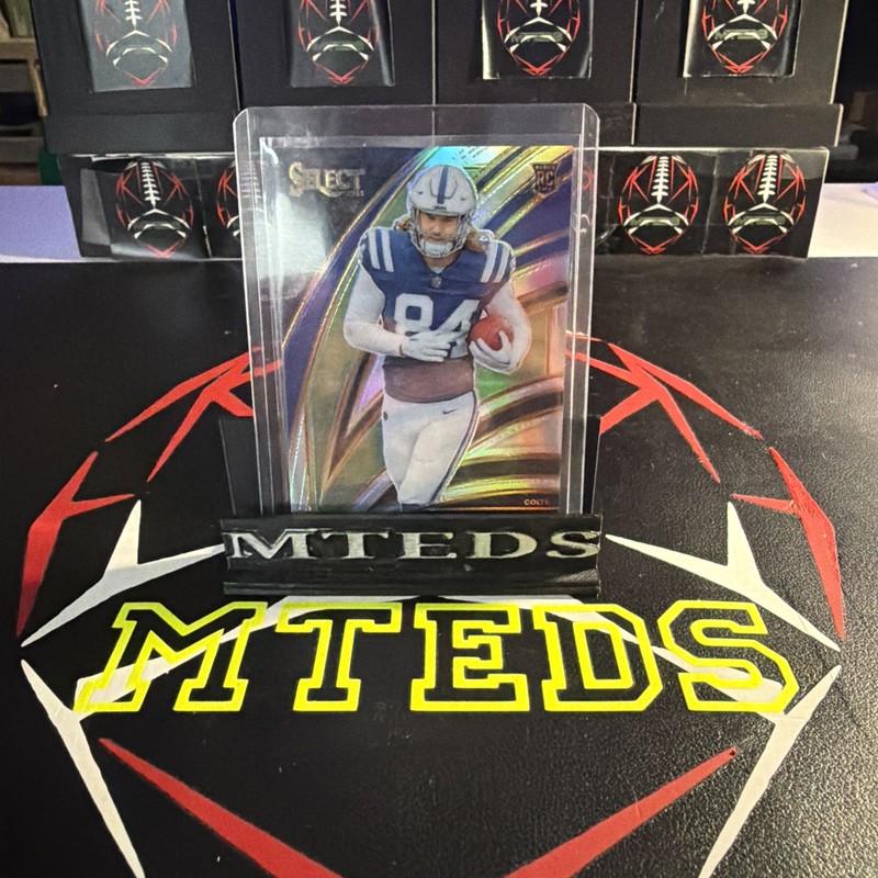 Tyler Warren 2025 Panini Select - Club Level  #233 Silver Prizm Rookie