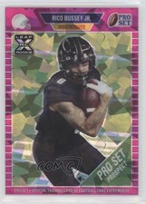2021 Leaf Pro Set Metal Pink Crystals /25 Rico Bussey Jr #77 2t9
