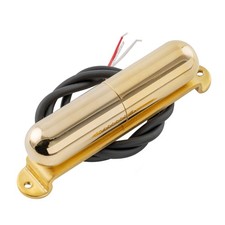 Lápiz labial Artec LSA70 Gold Alnico 5 pastilla de cuello de bobina única 7,5 k para guitarra Strat