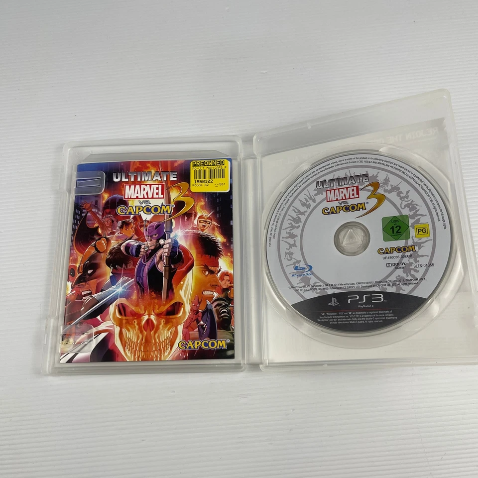 Ultimate Marvel Vs Capcom 3 - Playstation 3 (PS3) Complete With Manual - Image 2 of 4
