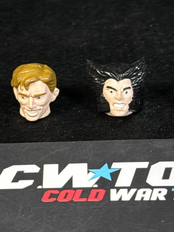 1994 ToyBiz X-Men Morph Heads Wolverine Cyclops and Morph 33712 - Image 2 of 3