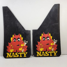 Vintage Nasty Devil Splash Guards Mud Flaps 158