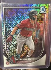 2025 Bowman Chrome - Corbin Carroll #85 Mega Box Mojo Refractor