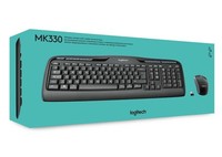 Logitech Funk-Maus Und Tastatur Wireless Combo MK330