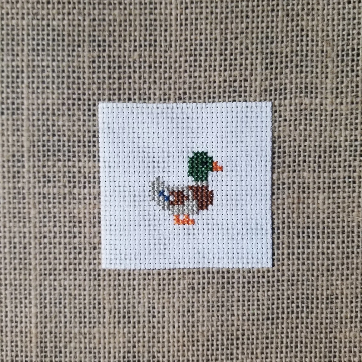 Tableau Au Point De Croix Terminé, Fait Main, Style Broderie