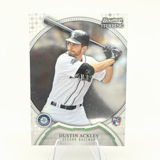 Dustin Ackley RC 2011 Bowman Sterling Rookie #11 Mariners 🔥