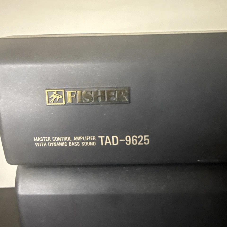 VTG Fisher Master Control Amplifier Audio System TAD-9625 Powers On Read Bio* - Image 2 of 4