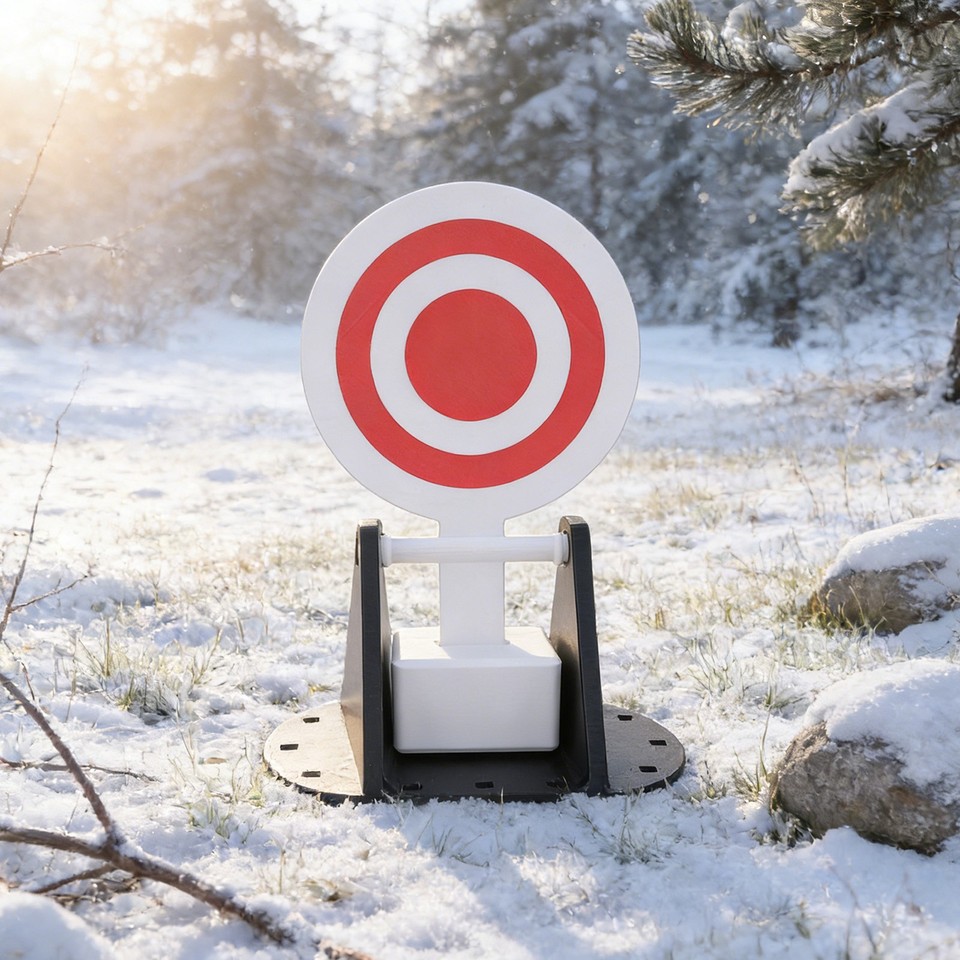 Target Snowballs Automatic Reset Target Interactive Game Snowball Paintballs Training ...