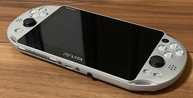 Excellent SONY PlayStation PS Vita Wi-Fi PCH-2000 Silver Console Tested