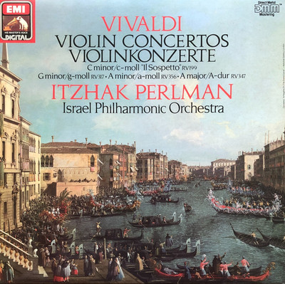 LP  - Vivaldi   Itzhak Perlman   Violin Concertos / Violinkonzerte - HMV