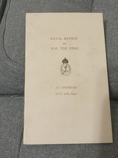 NAVAL REVIEW BY H.M. THE KING AT SPITHEAD MAY 20th, 1937