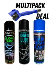 Motorcycle Multi-Pack Care Cleaning Maintenance Gift Kit-Free Claw Brush