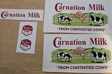 TONKA TRUCK METRO VAN WATER SLIDE DECAL SETS CARNATION MILK