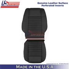 2005-2009 For Ford Mustang Genuine Leather Perf. Driver Side Seat Covers Black 2005-2009 For Ford Mustang Genuine Leather Perf. Driver Side Seat Covers Black