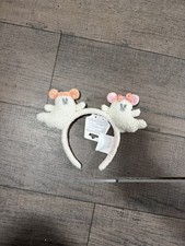 NEW 2026 Disney Parks Halloween Mickey Minnie PASTEL Ghost Plush Ears Headband