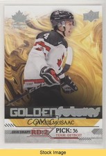 2019 Upper Deck Team Canada Juniors Golden Futures Jared McIsaac #GF-16 READ lt5