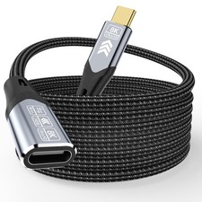USB-c Extension Cable 6.6FT/2M Compatible with Thunderbolt 4 Extension Cable ...